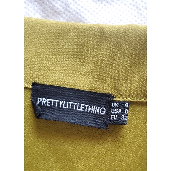 Olive Button Detail Longline Tank - Picture 6 of 7